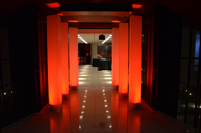 LED Lighted Columns Pillars Wedding